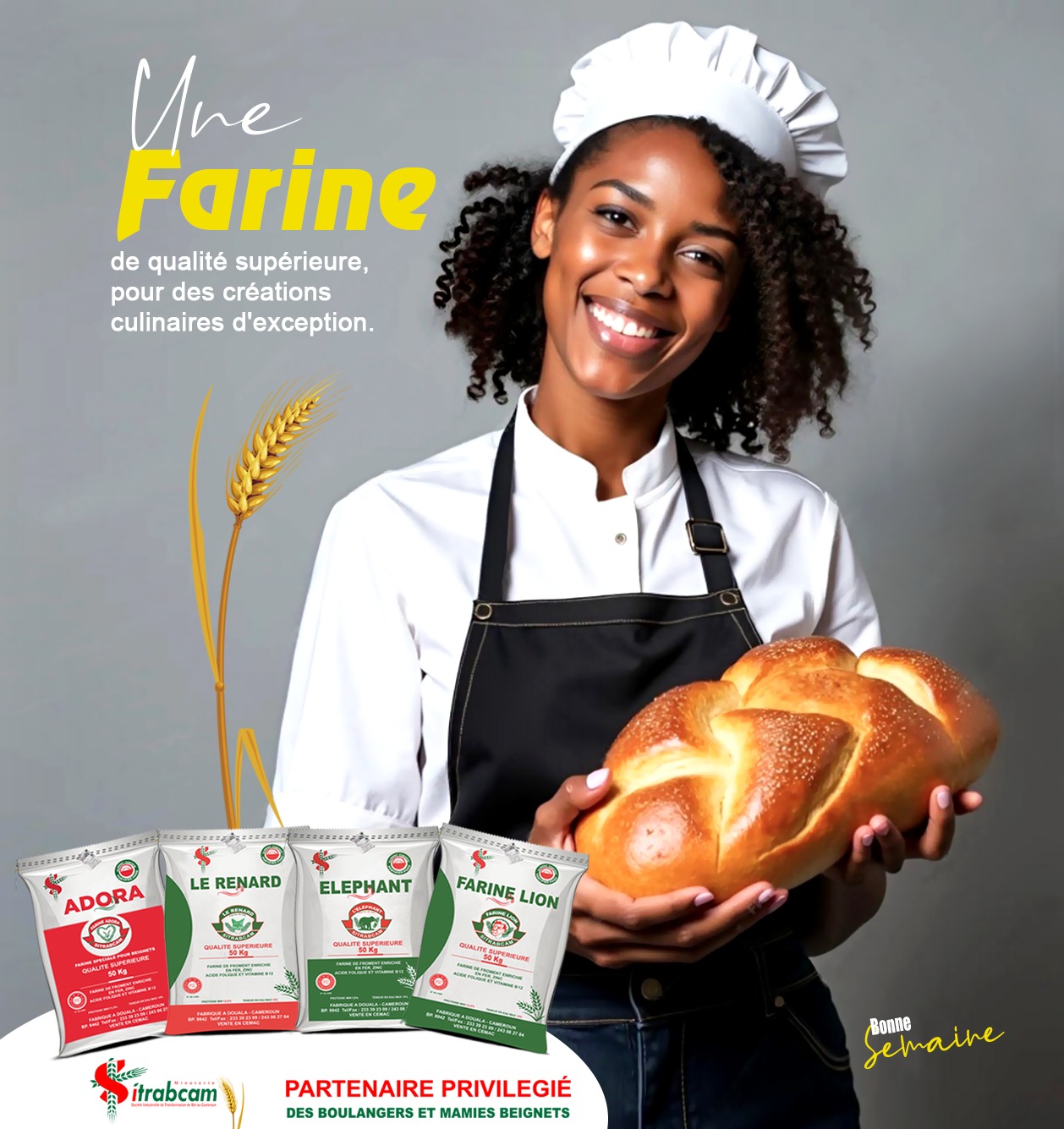 Afro Bake - Boulangerie à base de farine Sitrabcam